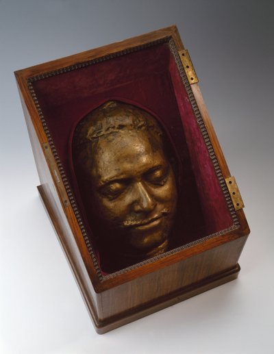 Doodsmaske van Peter I door Bartolomeo Carlo Rastrelli