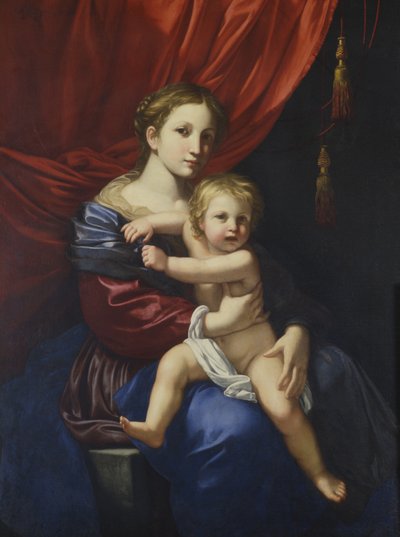 Madonna en Kind door Bartolomeo Cavarozzi