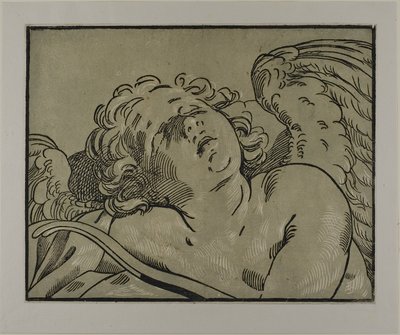 Buste van slapende Cupido door Bartolomeo Coriolano