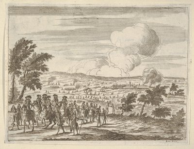 De Hertog en zijn troepen bij Casalmaggiore, uit L