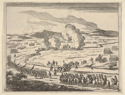 Het beleg van Alessandria begint, uit L