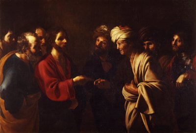 De belasting aan Caesar door Bartolomeo Manfredi