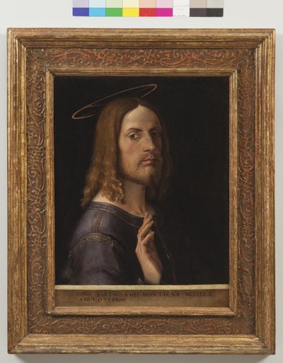 Zegenende Jezus door Bartolomeo Montagna