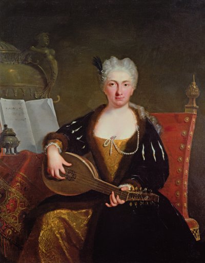 Portret van Faustina Bordoni, zangeres van Handel, c.1830 door Bartolomeo Nazari