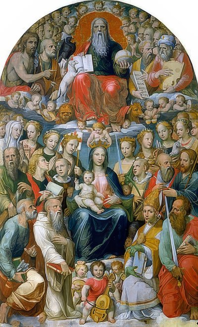 Het paradijs door Bartolomeo Neroni