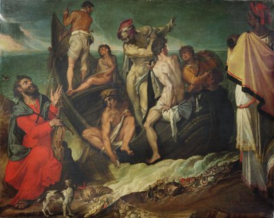 Italiaans: raadsel van Homerus door Bartolomeo Passarotti