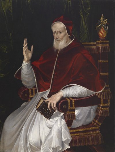 Portret van Paus Pius V, c.1566 door Bartolomeo Passarotti