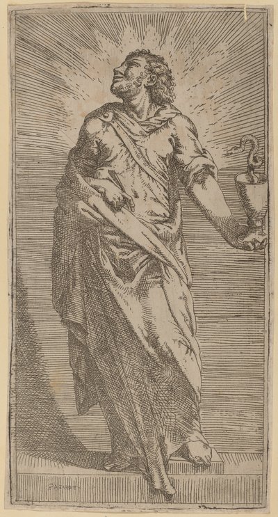 Sint Johannes de Evangelist door Bartolomeo Passarotti
