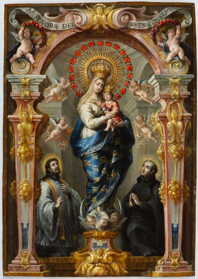 Onze Lieve Vrouw van Goede Raad, c.1680 door Bartolomeo Perez