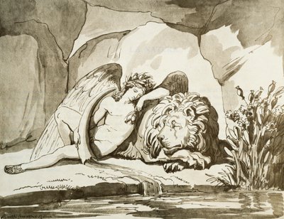 Hypnos (De Slaap) door Bartolomeo Pinelli
