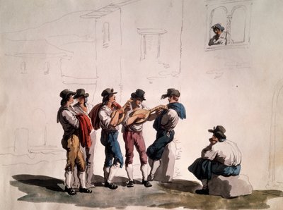 Serenata door Bartolomeo Pinelli