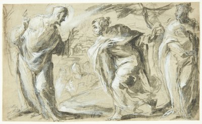 De Roeping van Petrus en Andreas door Bartolomeo Salvestrini