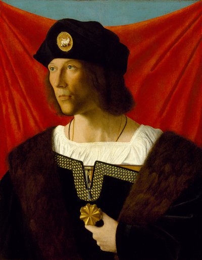 Portret van een Man, ca. 1512 door Bartolomeo Veneto