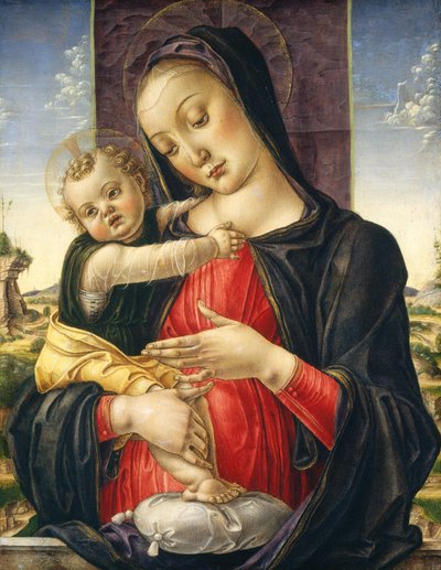 Madonna en Kind door Bartolomeo Vivarini