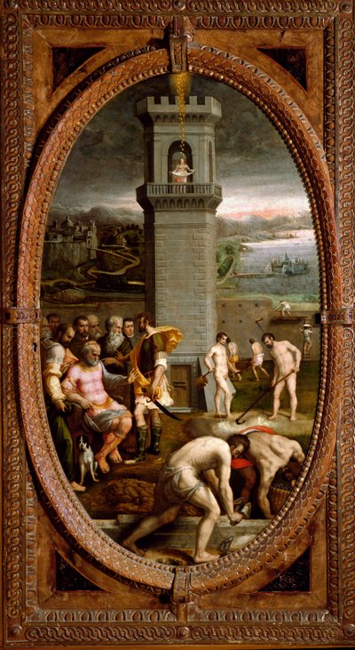 Danaë door Bartolomeo di Mariano Traballesi