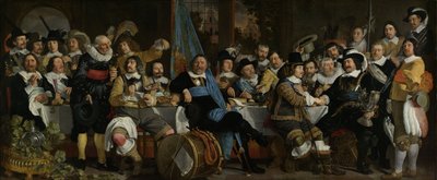 Banket van het Kruisbooggilde ter Viering van het Verdrag van Munster, 1648 door Bartolomeus van der Helst