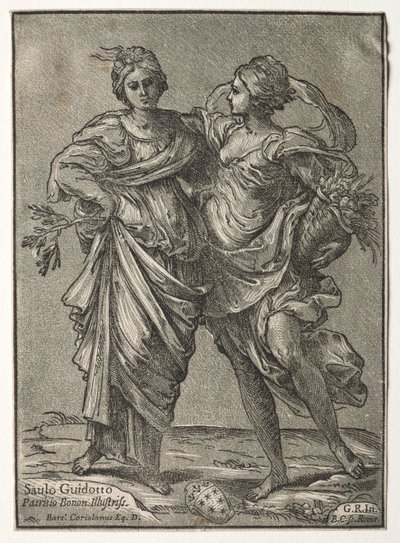 Alliantie van Vrede en Overvloed door Bartolommeo Coriolano