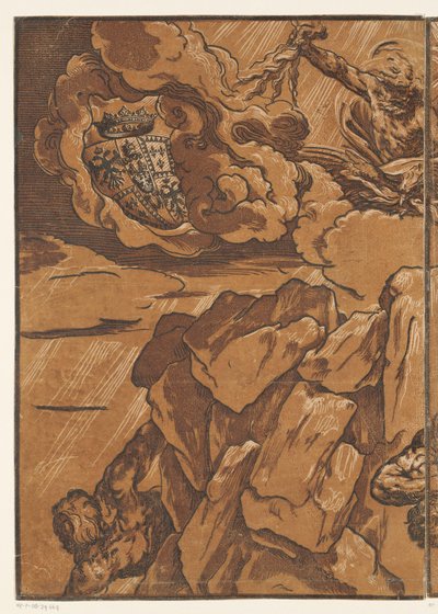 Val van de giganten (eerste deel) door Bartolommeo Coriolano