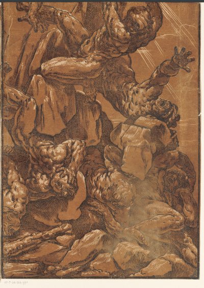 Val van de giganten (vierde deel) door Bartolommeo Coriolano