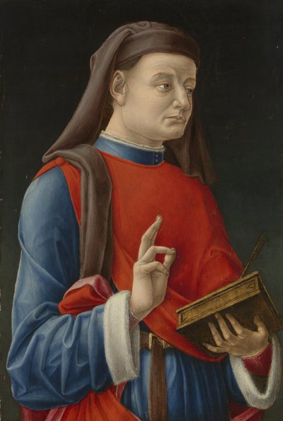 Sint Cosmas (of Damianus) door Bartolommeo Vivarini (attributed to)