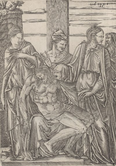De kruisafneming door Bartolommeo da Brescia