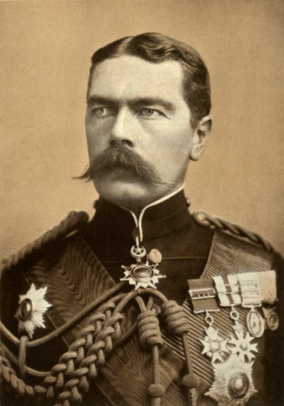 Generaal-majoor Lord Kitchener van Khartoum, 1900 door Bassano Ltd