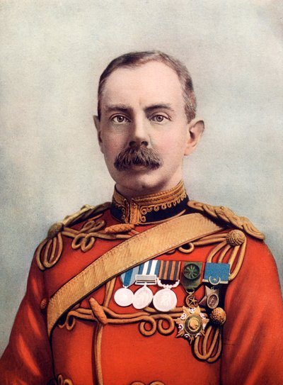Brevet Luitenant-Kolonel HCO Plumer, Commandant in Tuli, Rhodesië, 1902 door Bassano Studio