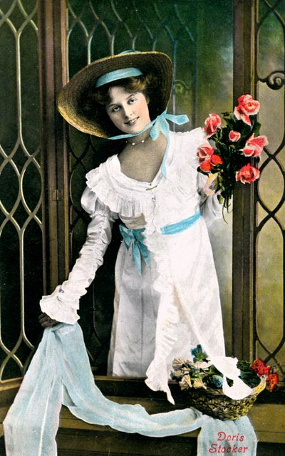 Doris Stocker, actrice, begin 20e eeuw door Bassano Studio