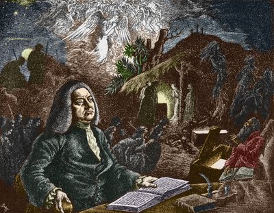 Portret van George Frederick Handel door Batt (1892 1945)