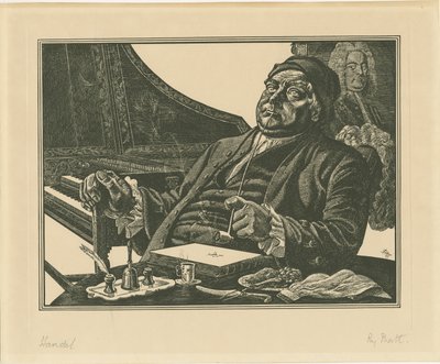 Handel, ca. 1930 door Batt