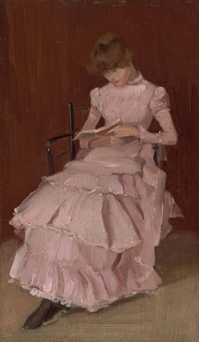 Perzikbloesem door Beatrice Godwin Whistler