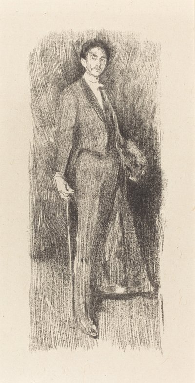 Graaf Robert de Montesquiou door Beatrice Godwin Whistler after James McNeill Whislter