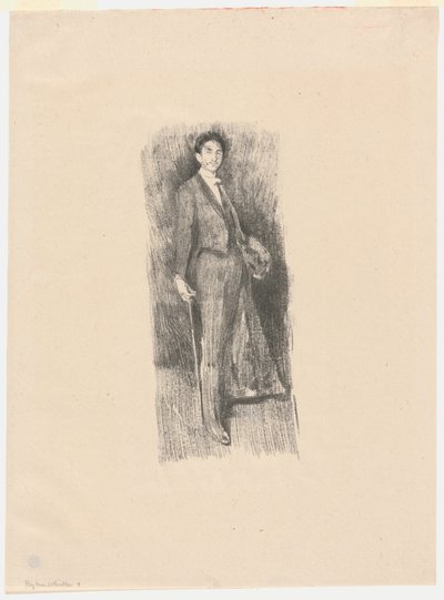 Graaf Robert de Montesquiou door Beatrix Godwin Whistler