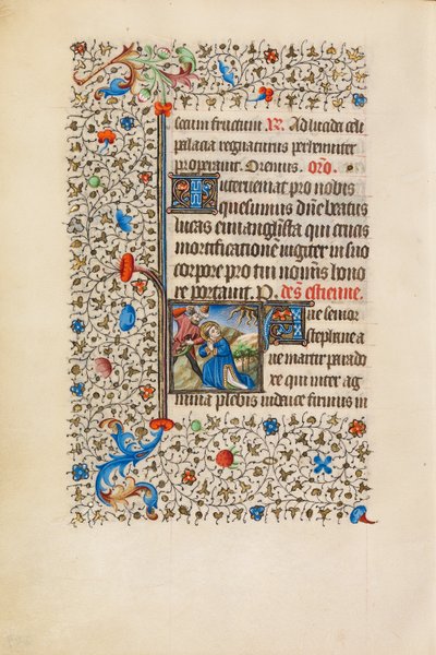 De steniging van Stefanus door Bedford Master