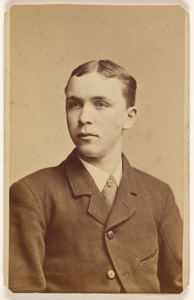 [Ongeïdentificeerde man in 3/4 profiel, zittend]. door Beer and Company