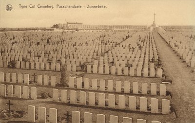 Tyne Cot Begraafplaats in Passchendaele door Belgian Photographer