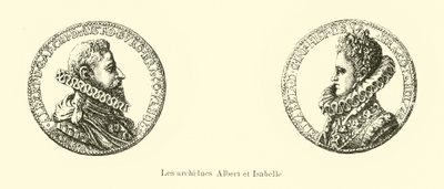 Albert VII, aartshertog van Oostenrijk en Isabella van Spanje, landvoogden van de Spaanse Nederlanden door Belgian School