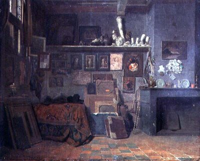 Interieur van een Kunstenaar