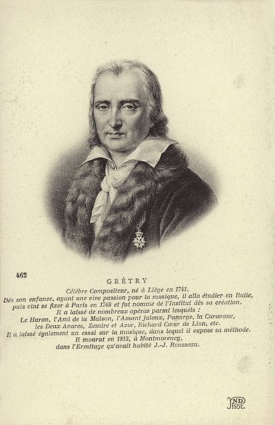 André Grétry, Belgische componist (1741-1813) door Belgian School