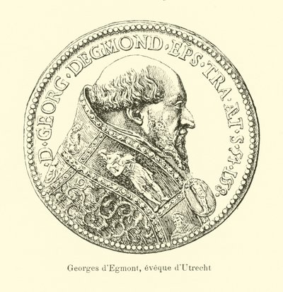 George van Egmond, bisschop van Utrecht door Belgian School