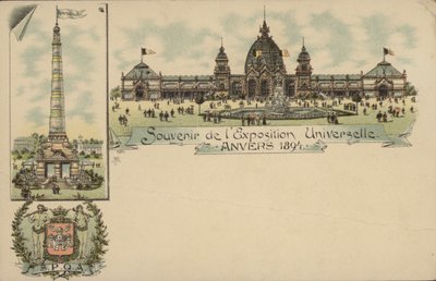 Souvenir van de Exposition Internationale d