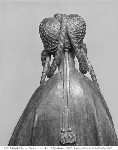 St. Maria Magdalena, gezien van achteren, c.1500 (eik) door Belgian School