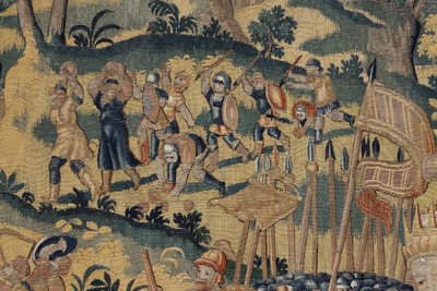 Verhaal van Cyrus II de Grote, ca. 1590 door Belgian School
