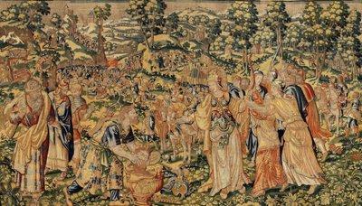 Verhaal van Cyrus II de Grote, ca. 1590 door Belgian School