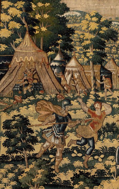 Verhaal van Cyrus II de Grote, ca. 1590 door Belgian School