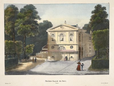 Koninklijk Parktheater, ca. 1895 door Belgian School