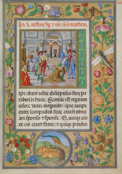 Martelaarschap van de heilige Giustina. Uit het 