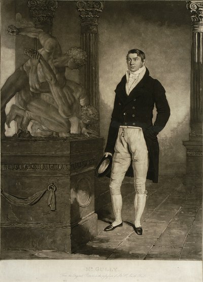 Mr Gully (gegraveerd door Charles Turner) door Benjamin (after) Marshall