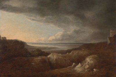 Uitzicht op de rivier de Severn, nabij King