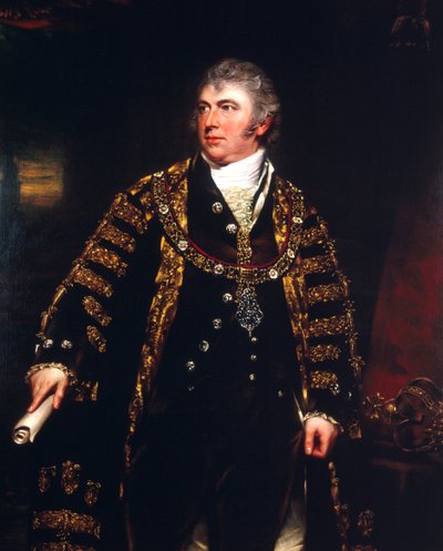 Harvey Christian Combe, burgemeester 1799 door Benjamin Burnell